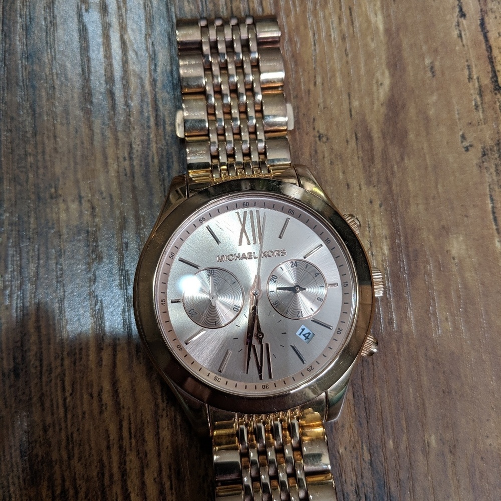 Rose Gold Michael Kors Watch - Picture 4 of 6